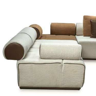 Milanó sarokülőgarnitúra szett fehér