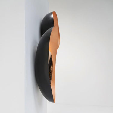 Art Gitta minimál fali kar fekete- arany 30 cm