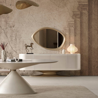 MIAMI fali tükör ezüst 127 cm