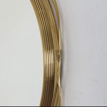 Linda fali tükör arany (több méretben)