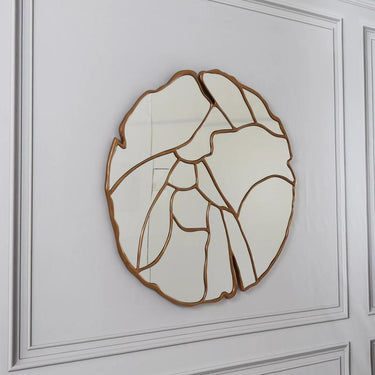 Barbara fali tükör arany (több méretben)