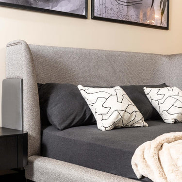 Orion franciaágy világosszürke (matrac nélkül)