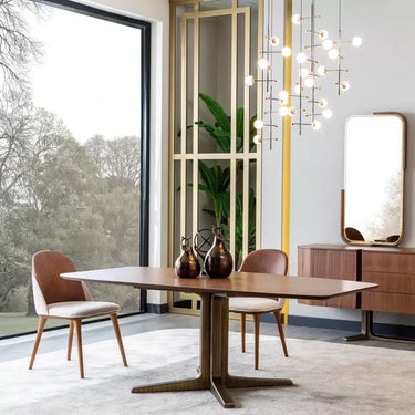 Orion étkezőasztal sötétbarna 210 cm