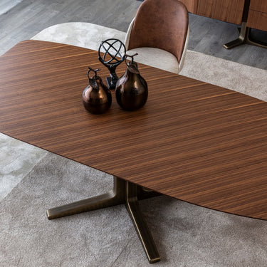 Orion étkezőasztal sötétbarna 210 cm