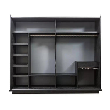 Orion gardróbszekrény fekete