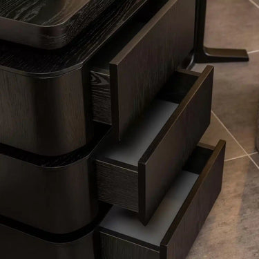 Orion konzolasztal fekete (tükörrel)