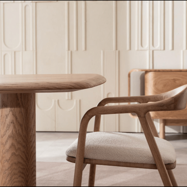 Soho étkezőasztal 210 cm világosbarna