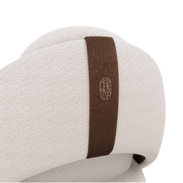 Oro fotel bézs-sötétbarna