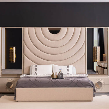 Panamera éjjeliszekrény bézs