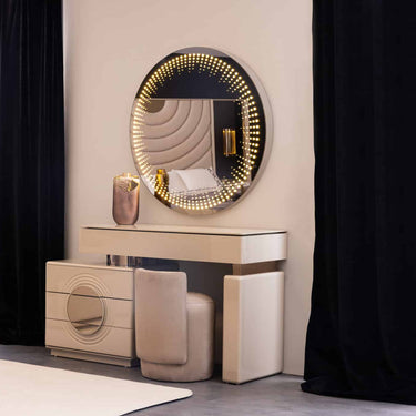 Panamera fésülködőasztal bézs