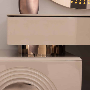 Panamera fésülködőasztal bézs