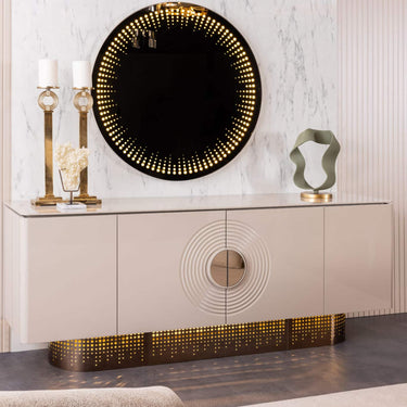 Panamera tálalószekrény bézs 208 cm