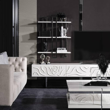 Parma TV szekrény fehér