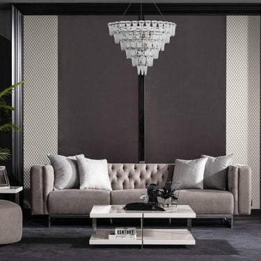 Parma dohányzóasztal fehér