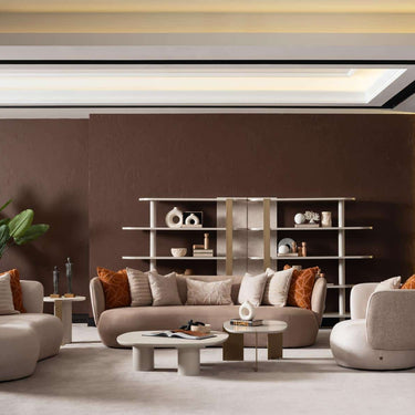 Porto dohányzóasztal bézs