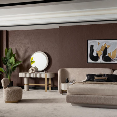 Porto konzolasztal bézs