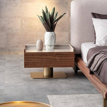 Wagon éjjeliszekrény világosbarna (2db)