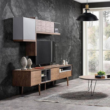 Natural TV szekrény világosbarna