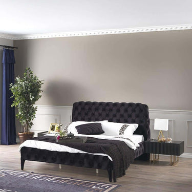 Senfoni éjjeliszekrény fekete