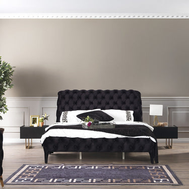 Senfoni éjjeliszekrény fekete