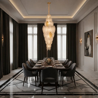 Shelly Co Arany Kristál Függőlámpa 180x60cm, állítható magasság