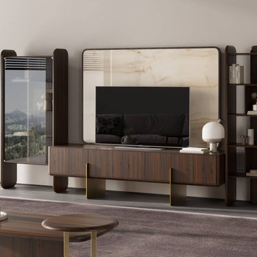 Siri TV szekrény sötétbarna