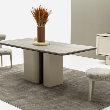 SOHO étkezőasztal több méretben világosbézs