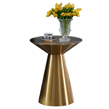 Steel Gold lerakóasztal arany