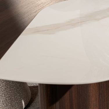 Le Mans étkezőasztal 180 cm sötétbarna