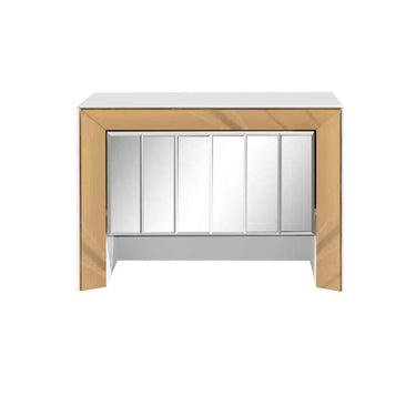 Vegas éjjeliszekrény arany-fehér