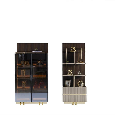 Vitra vitrin sötétbarna-arany