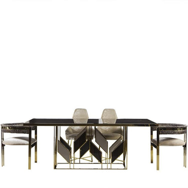 Vitra étkezőasztal sötétbarna 208 cm