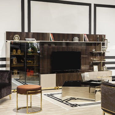 Vitra vitrin sötétbarna-arany