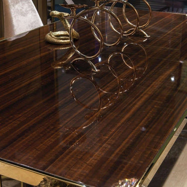 Vitra étkezőasztal sötétbarna 208 cm (kiállított)