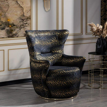 Vizyon forgófotel fekete-arany (kiállított)