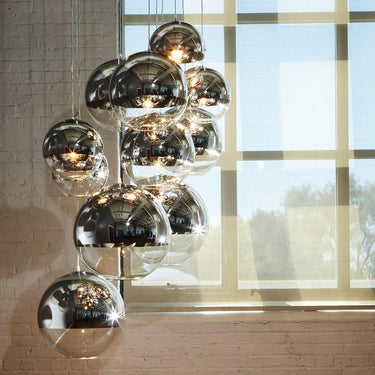 ARIA 7R függőlámpa füstszürke-ezüst