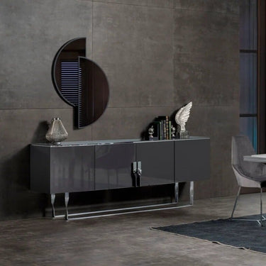 Zen tálalószekrény  220 cm (több színben)