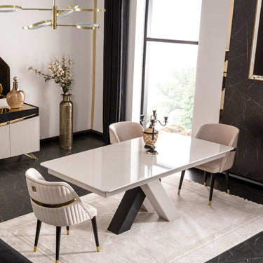 Zigi étkezőasztal bézs 205 cm