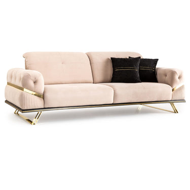 Zigi 3 személyes kanapé bézs