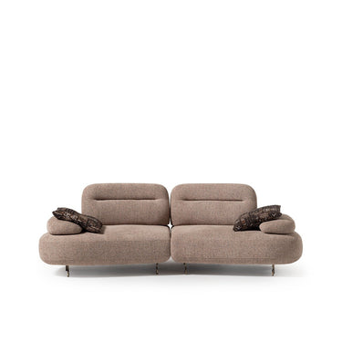 ALYA 3 személyes kanapé homokszín