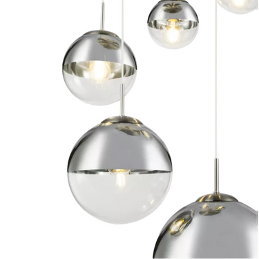 ARIA 5R függőlámpa króm