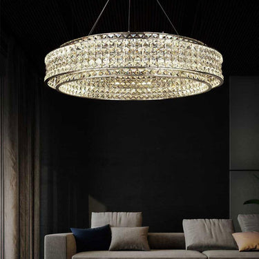 AVON függőlámpa kristály-ezüst