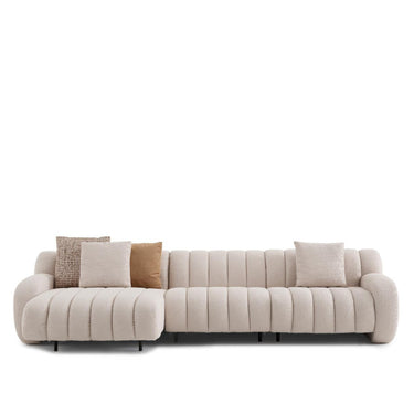 BELIZE "L" alakú kanapé bézs