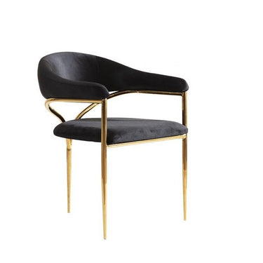 Bentley 3 lábú étkezőszék fekete