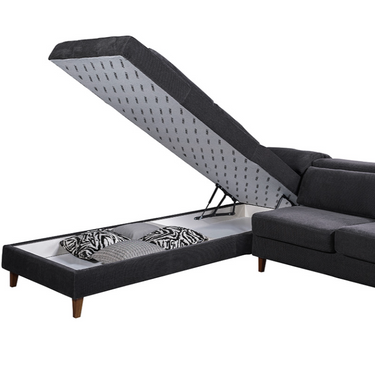 FOX ülőgarnitúra fekete