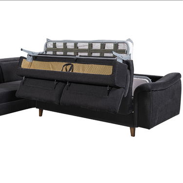 FOX ülőgarnitúra fekete