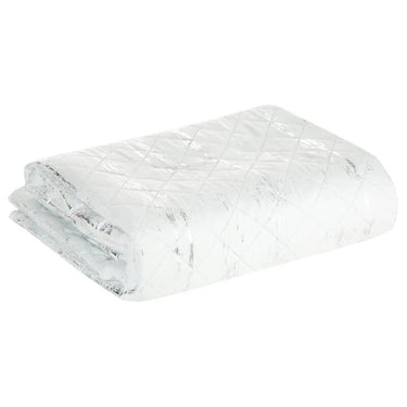 Blink mikroszálas ágytakaró ezüst fényű mintával Fehér 170x210 cm