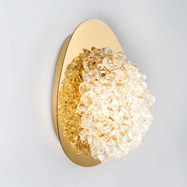 BERIL ovális falikar arany-kristály