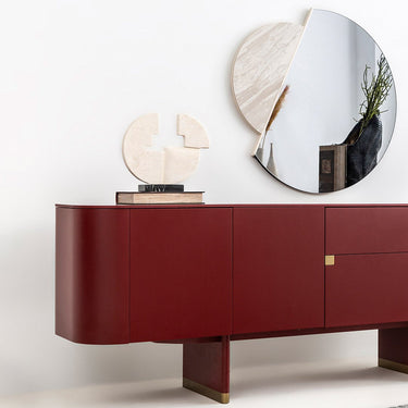 DELTA TV szekrény bordó