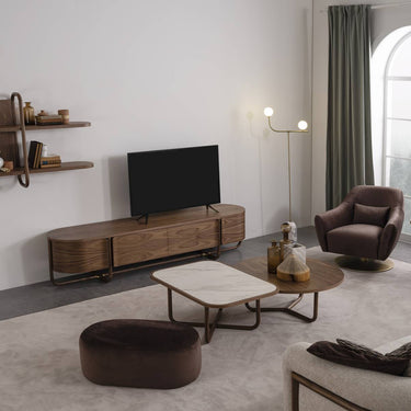 Capella TV szekrény sötétbarna